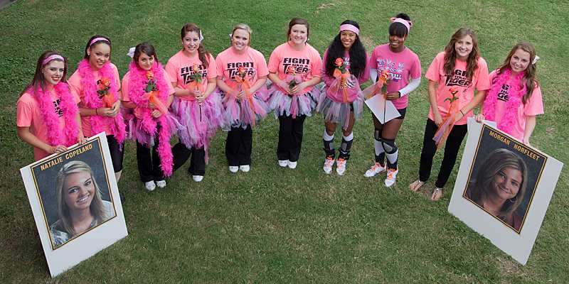 Reigning maids: Homecoming court announced at pep rally