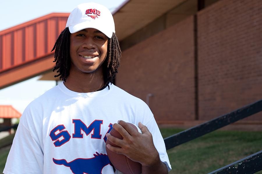 Senior linebacker Anthony Rhone has verbally committed to SMU, though the formal signing date isnt until February.