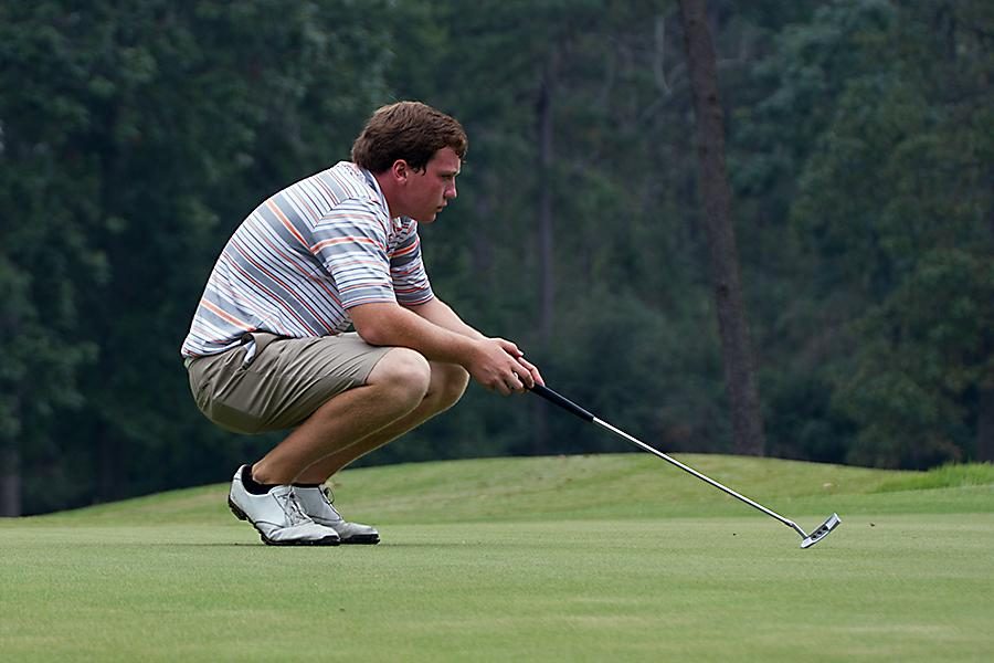 Junior Russell Thomas at the Tiger Classic.