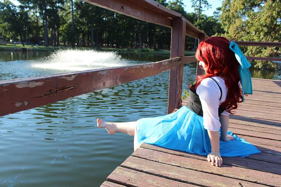 Dowd portrays Disney character Ariel