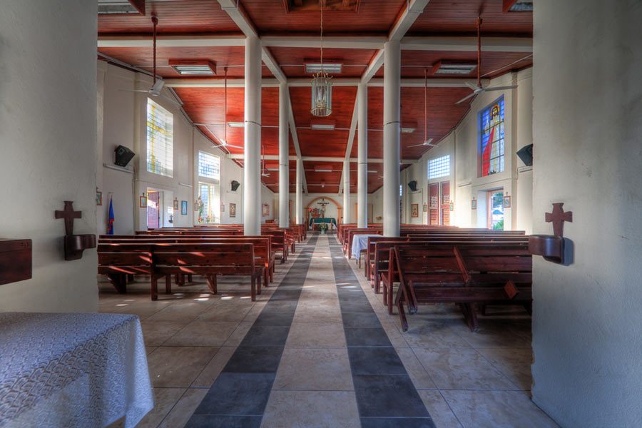 The+inside+of+a+church+Ali+Richter+has+visited+during+her+travels.+Submitted+photo.