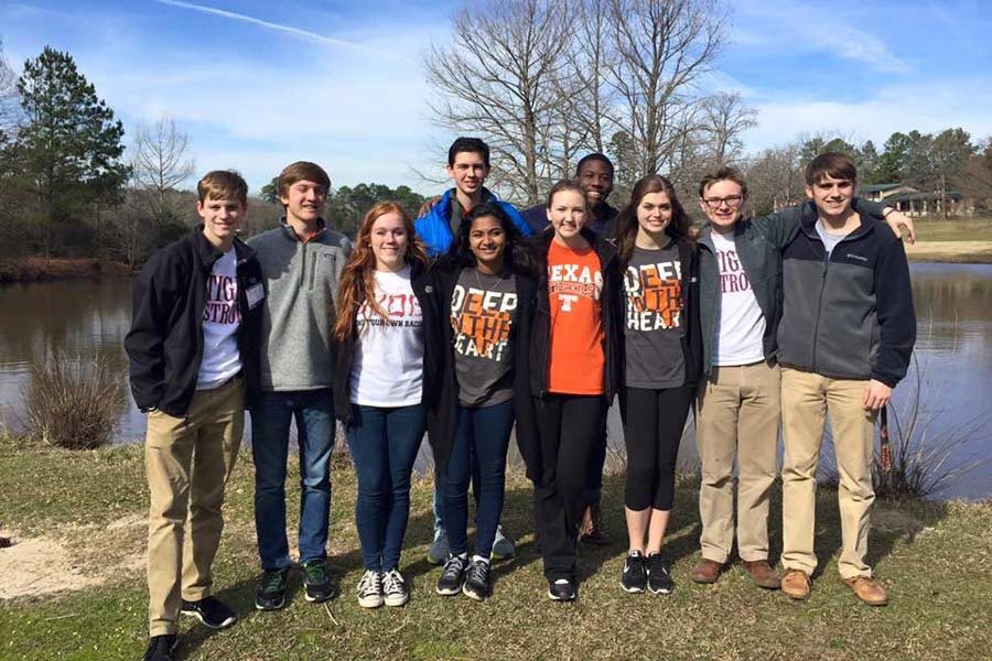 Student Council members pose for a picture at Lakeview. Submitted photo.