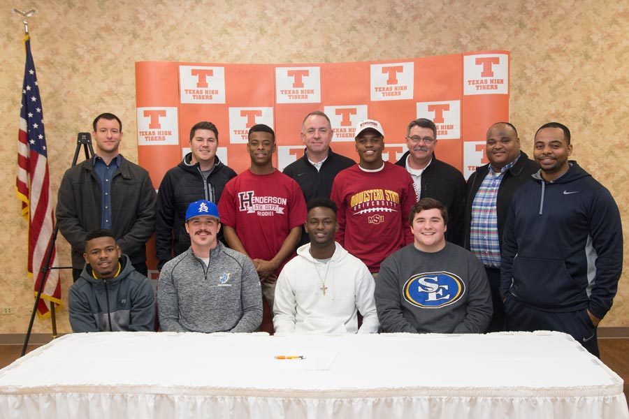 Nine athletes sign letters of intent