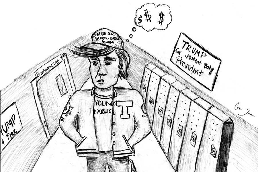 If Donald Trump was in high school