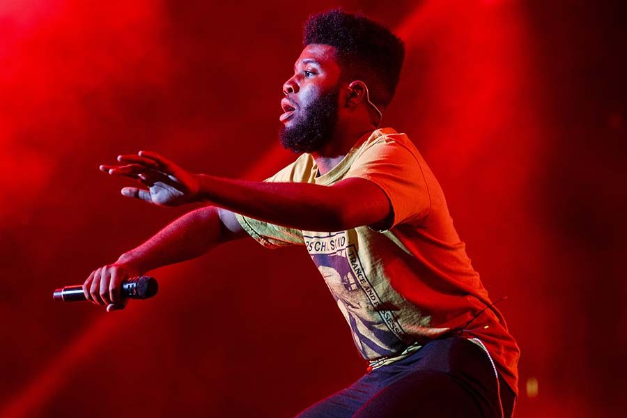Khalid performs on the second night of the STAPLES Center Concert, presented by Coca-Cola, during the 2017 BET Experience at LA Live on Friday, June 23, 2017.  (Ricardo DeAratanha/Los Angeles Times/TNS)