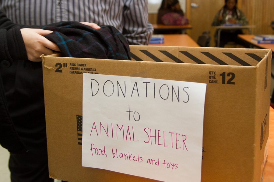 HOSA is donating pet supplies to the local animal shelter, and will be accepting donations until Feb. 8.