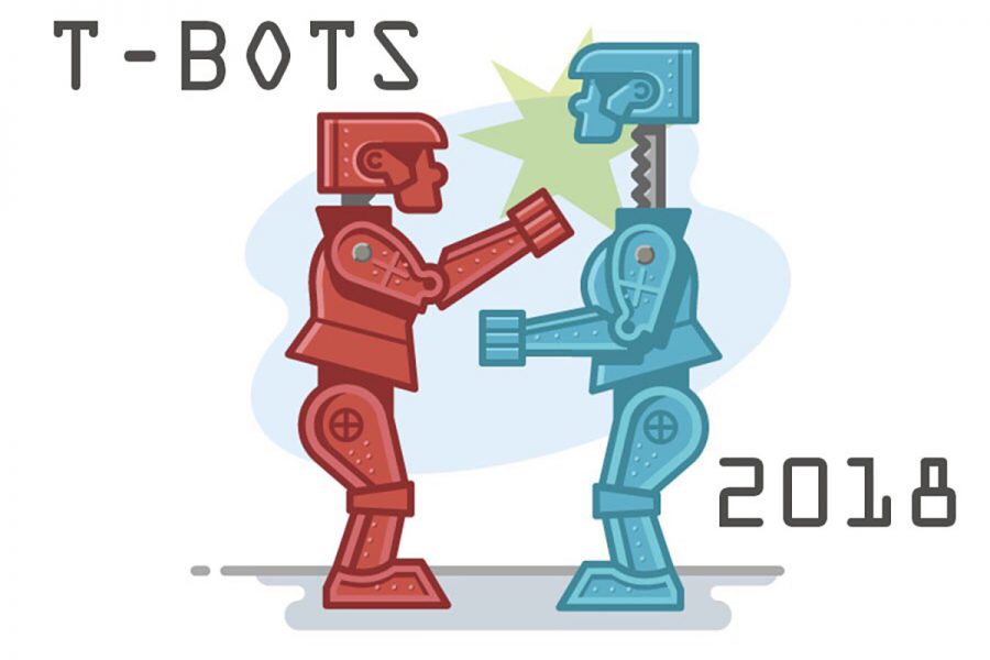 TBOTS+traveled+to+Nevada%2C+Texas+for+their+first+meet+on+Feb.+2.+The+team+placed+tenth+out+of+26+contestants.+Graphic+by+Kaitlyn+Gordon