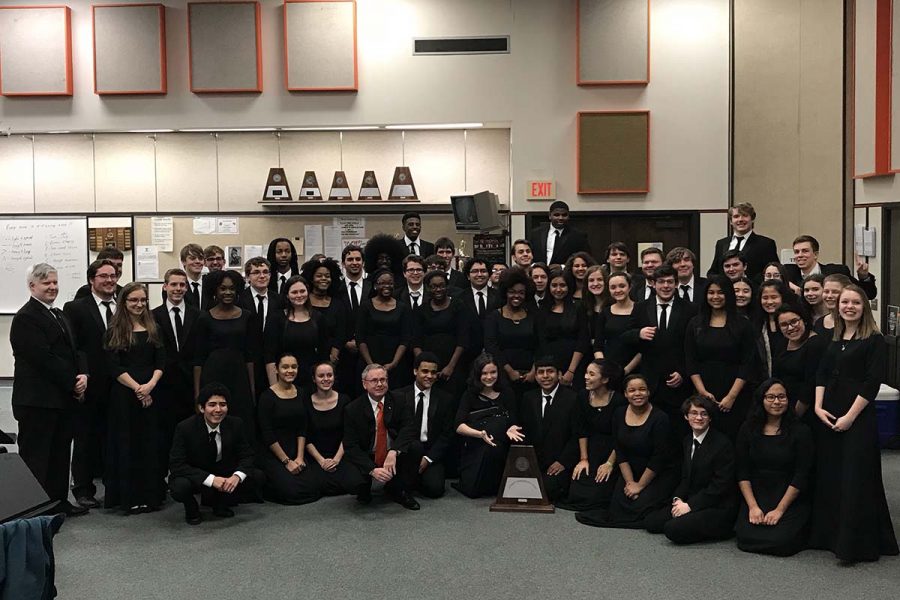 Portions+of+the+Tiger+Band+performed+in+the+UIL+showcase+on+March+7%2C+receiving+exceptional+scores.+First+band+tackled+all+ones%2C+while+second+band+took+home+a+rating+of+twos.+Submitted+photo