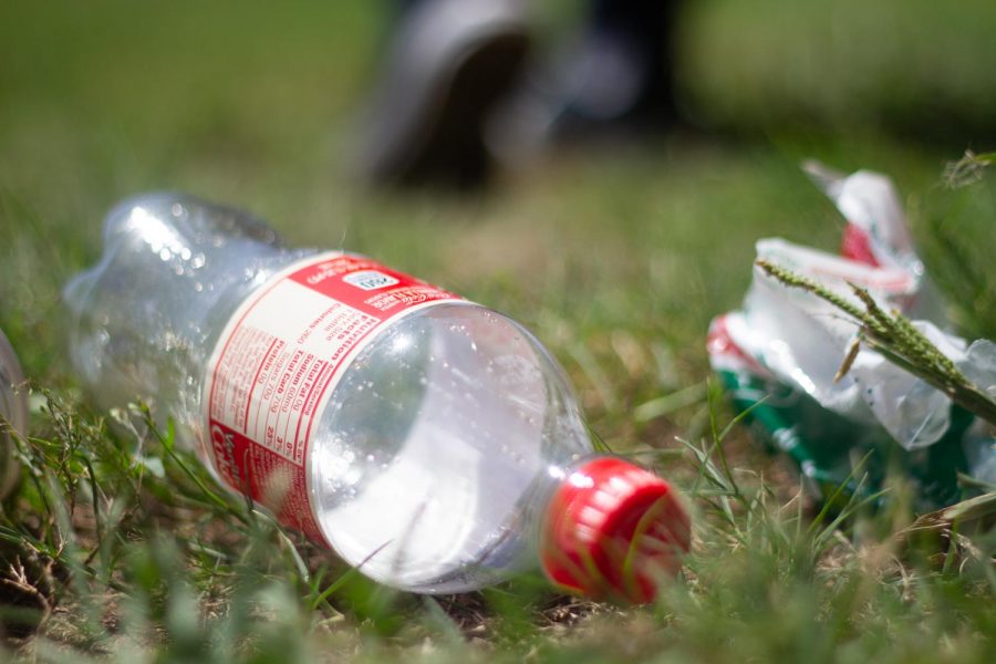 Littering in state parks is an ongoing environmental issue. Over 38 billion water bottles end up in U.S. landfills annually.