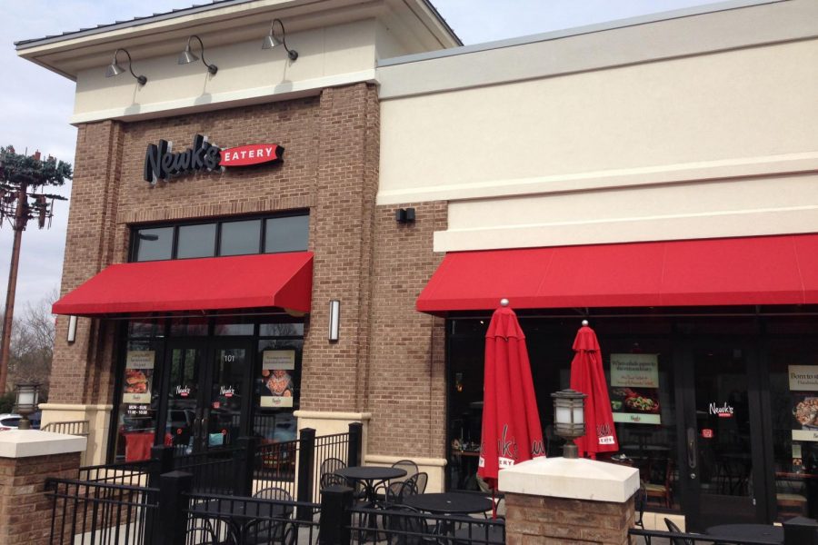 Newks Eatery will open on Dec. 1. The restaurant will serve sandwiches, salads,  and pizzas.