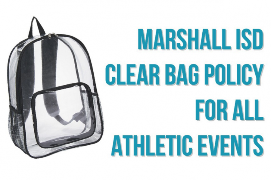 Clear bag policy now in place at Marshall ISD