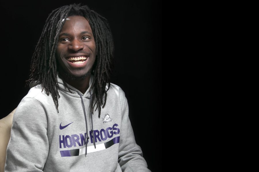 Former Texas High football player Tevailance Hunt begins his football career with the Texas Christian University Horned Frogs.