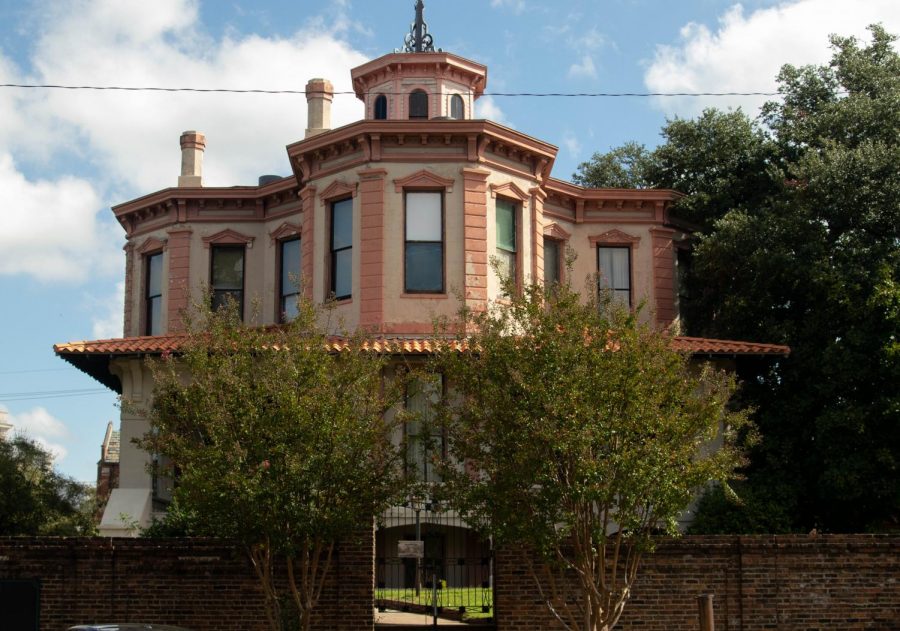 The Ace of Clubs house still remains downtown. The home had the first colored television set in Texarkana.