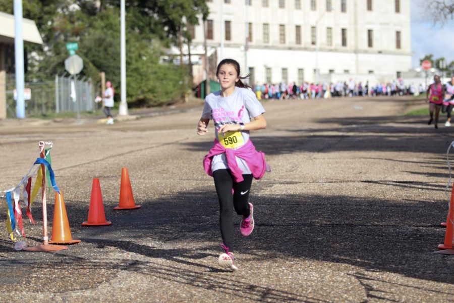 The 20th anniversary of Race for the Cure occurred this morning. Thousands of participants came out to show support for breast cancer research. 