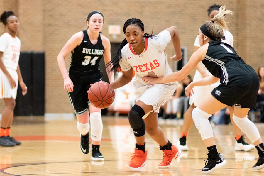 The Lady Tigers were defeated 51-55 in their game against the Royce City Bulldogs. This was the game to determine whether or not the Lady Tigers would go into District undefeated.