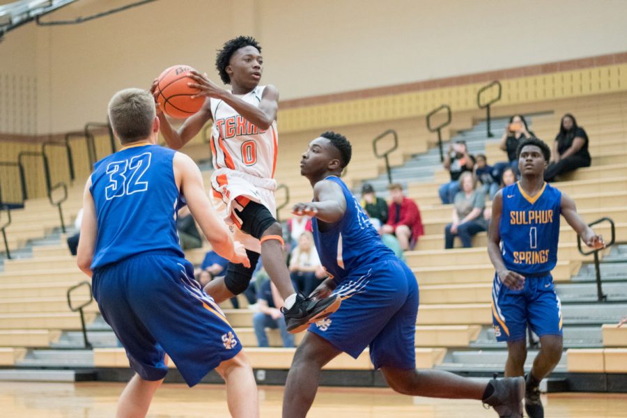 Texas High vs Sulphur Springs boys 9th grade basketball 2019