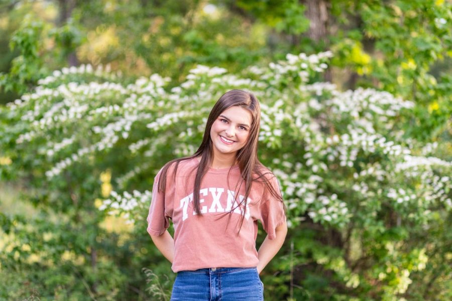 Senior Anna Grace Jones, editor in chief, will attend the University of Texas at Austin.