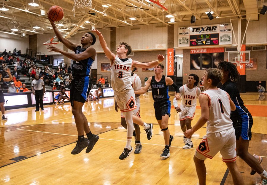 THS vs. Sulphur Springs boys varsity basketball