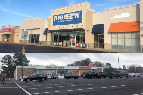 Five Below and Dollar Tree reside at 3327 Mall Dr. and 3922 Summerhill Rd. respectively. Both offer a variety of goods for shoppers on a budget.