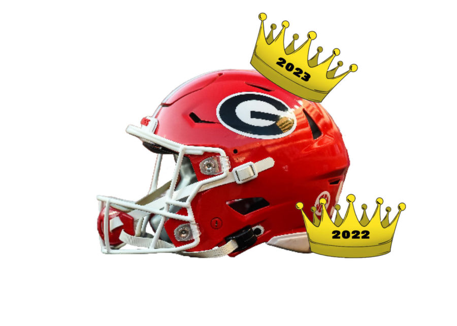 The Georgia Bulldogs claim their second championship crown, back-to-back, after dominating TCU 65-7 Monday, Jan. 9, 2023.