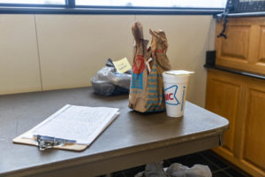 Parents are no longer allowed to drop food off for students in the office. Students share mixed feelings on this.